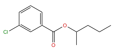 Pentan-2-yl 3-chlorobenzoate